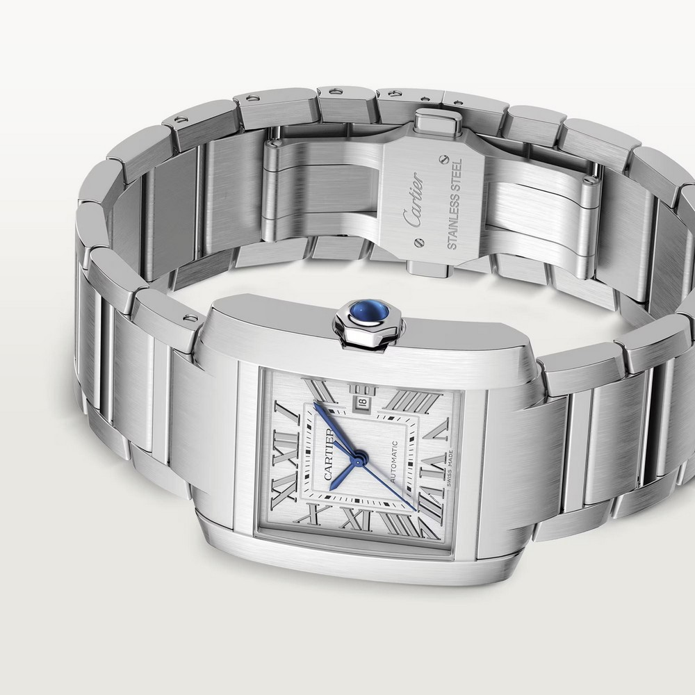 Đồng Hồ Cartier Tank Française Large Watch Nam Xám